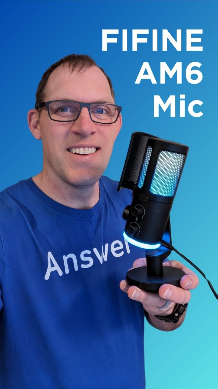 FIFINE AM6 Microphone Demo and Features